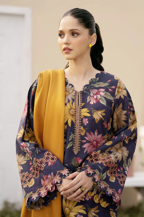 Printed 3 Piece Suit